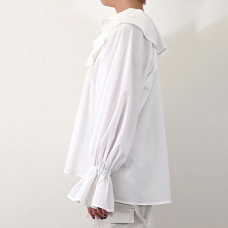 シャツ ブラウス フリル[品番：XV000020421]｜STYLEBLOCK