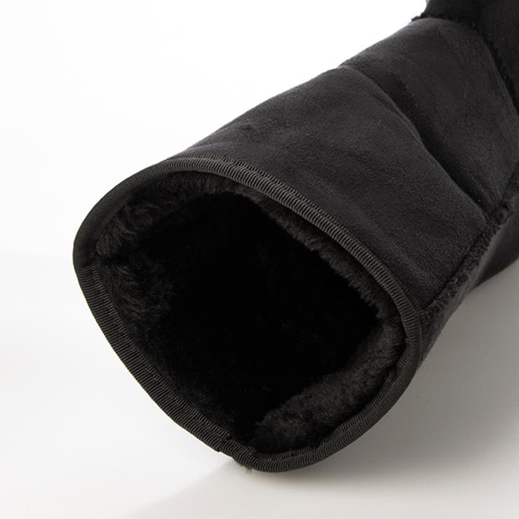 ロングブーツ ムートンブーツ 裏起毛[品番：XV000019089