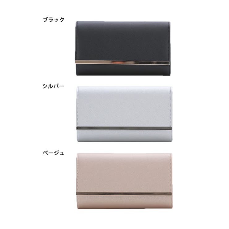 シンプルパーティークラッチバッグのカラーバリエーション