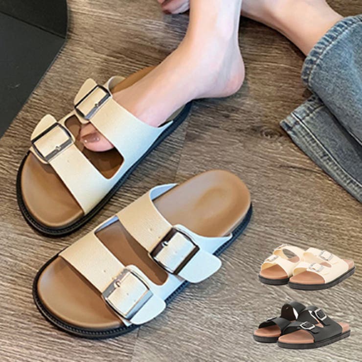 コンフォートサンダル サンダル ダブルベルト | STYLEBLOCK | 詳細画像1 