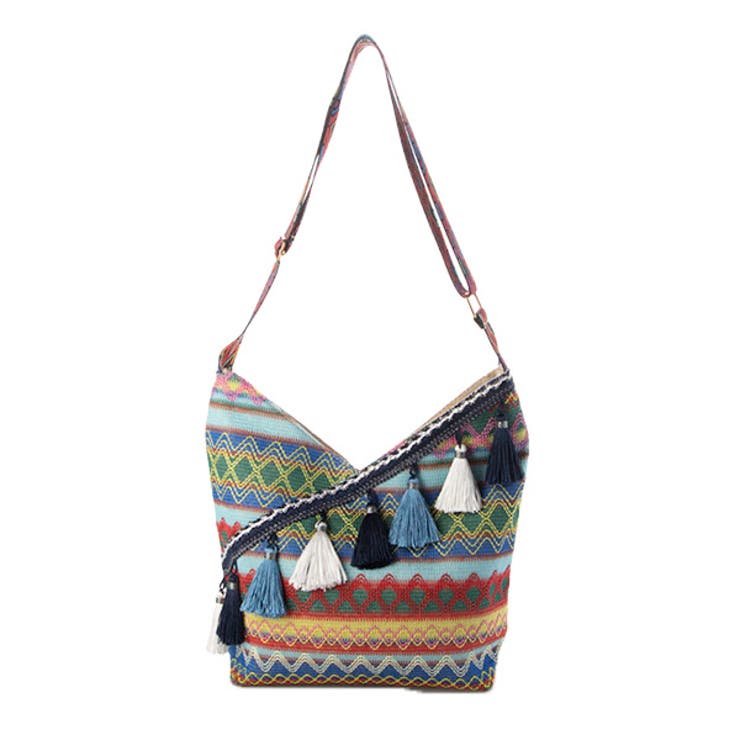 Brigitte Singh BAG/ブロックプリント バッグ