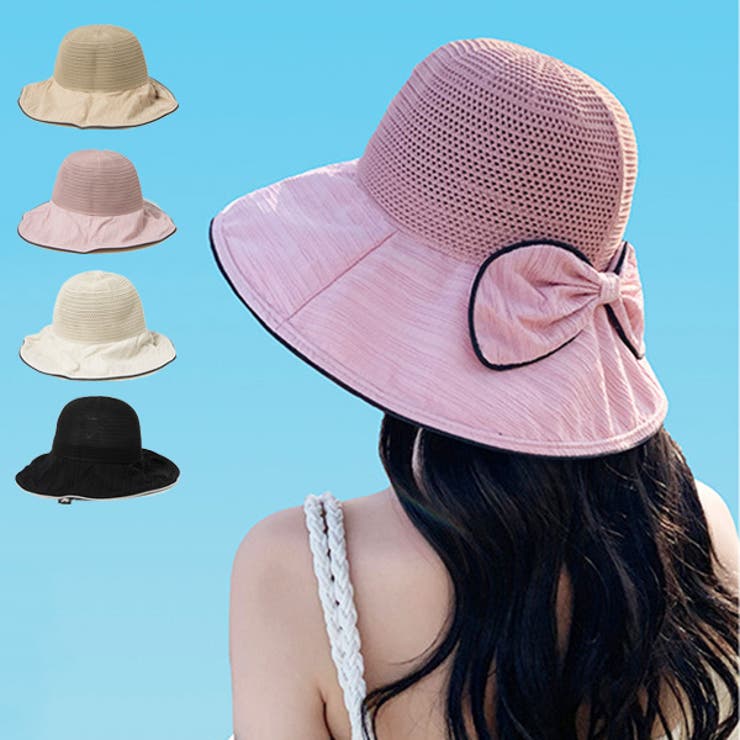 Athena New York ストローハット つば広めタイプ 帽子