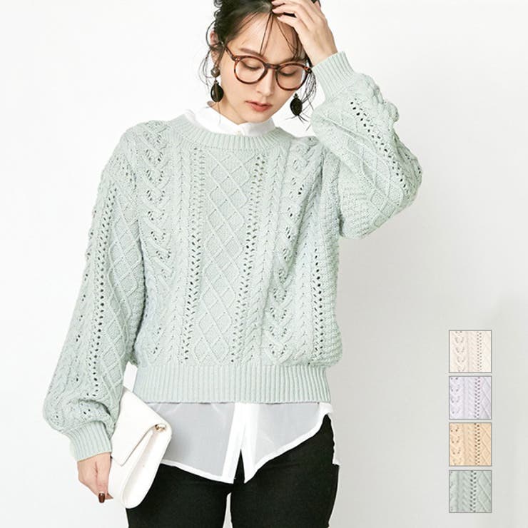 ニット セーター レディース 品番 Xv Styleblock スタイルブロック のレディース ファッション通販 Shoplist ショップリスト