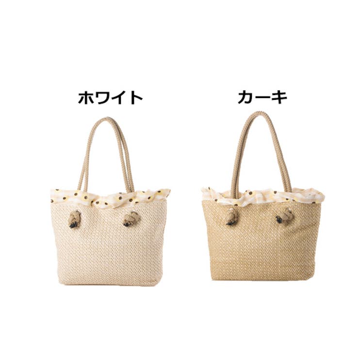 トートバッグ バッグ ストロー | STYLEBLOCK | 詳細画像2 