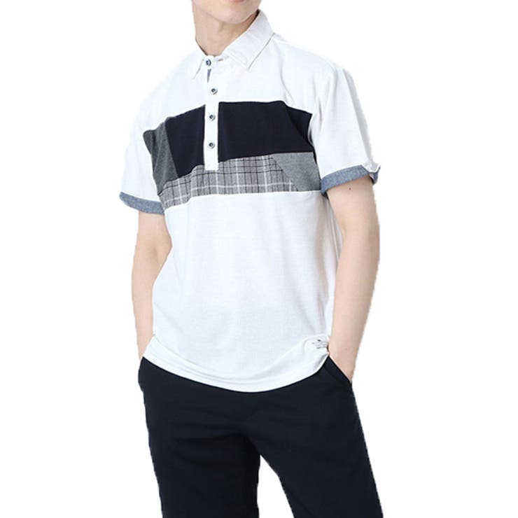 ポロシャツ ゴルフウェア スポーツ 品番 Xv Style Block Men スタイルブロックメン のメンズ ファッション通販 Shoplist ショップリスト