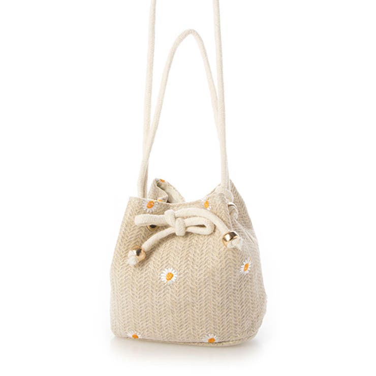 ショルダーバッグ ストローバッグ 花柄 | STYLEBLOCK | 詳細画像3 