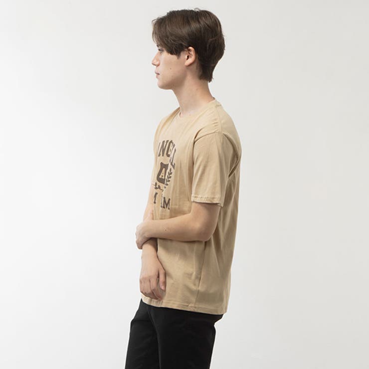 半袖プリントTシャツ(ANGELL)のサイド
