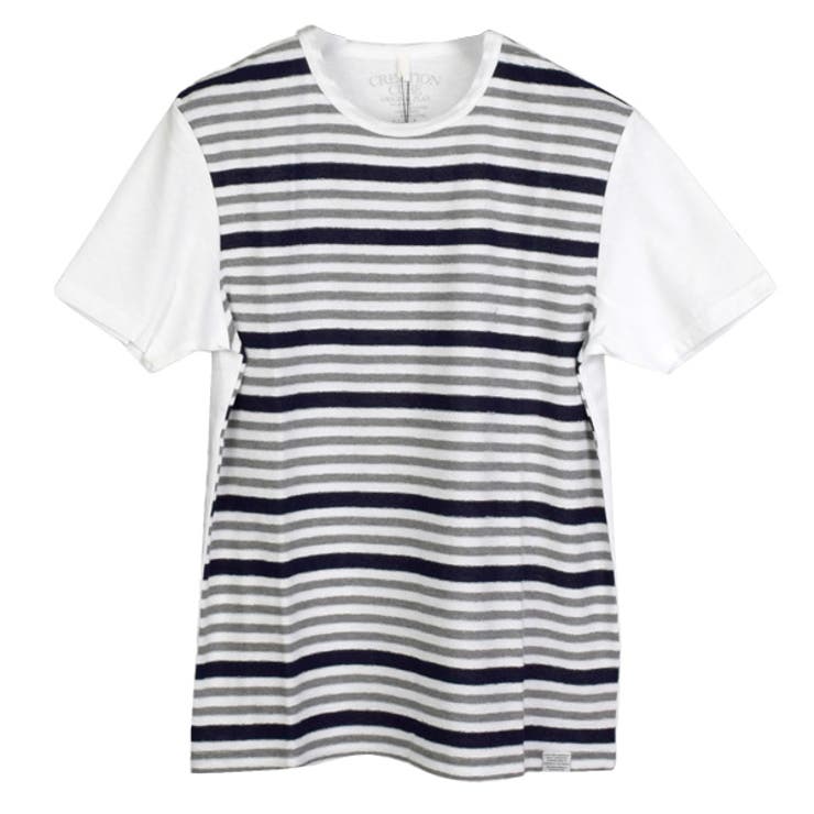 グレー | Tシャツ カットソー クルーネック | Style Block MEN