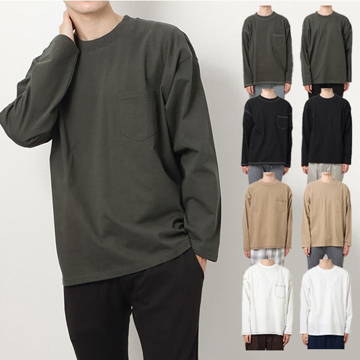 Tシャツ カットソー ロンT | Style Block MEN | 詳細画像1 