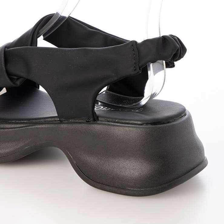 サンダル 太ヒール クロスベルト | STYLEBLOCK | 詳細画像6 