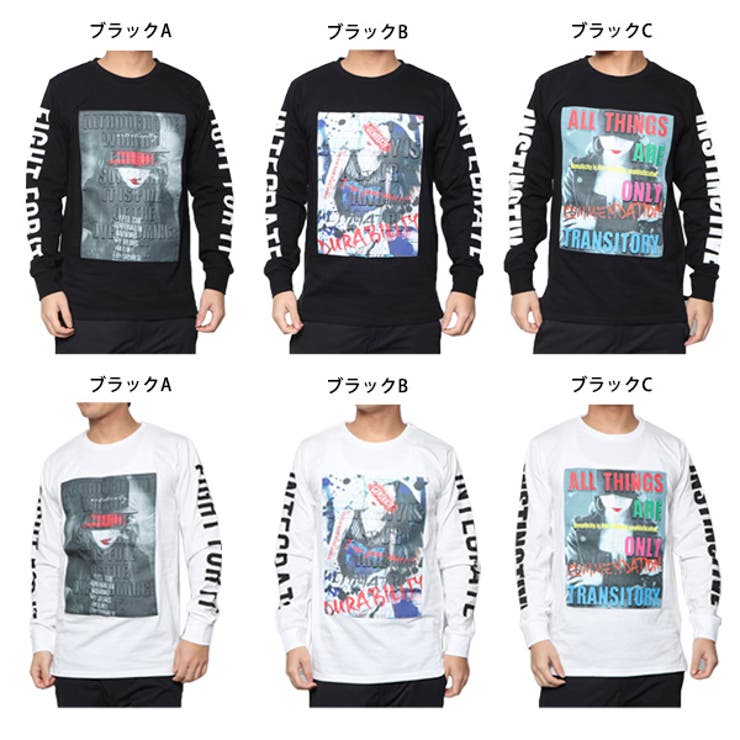 ロンT 長袖Tシャツ カットソー | Style Block MEN | 詳細画像2 