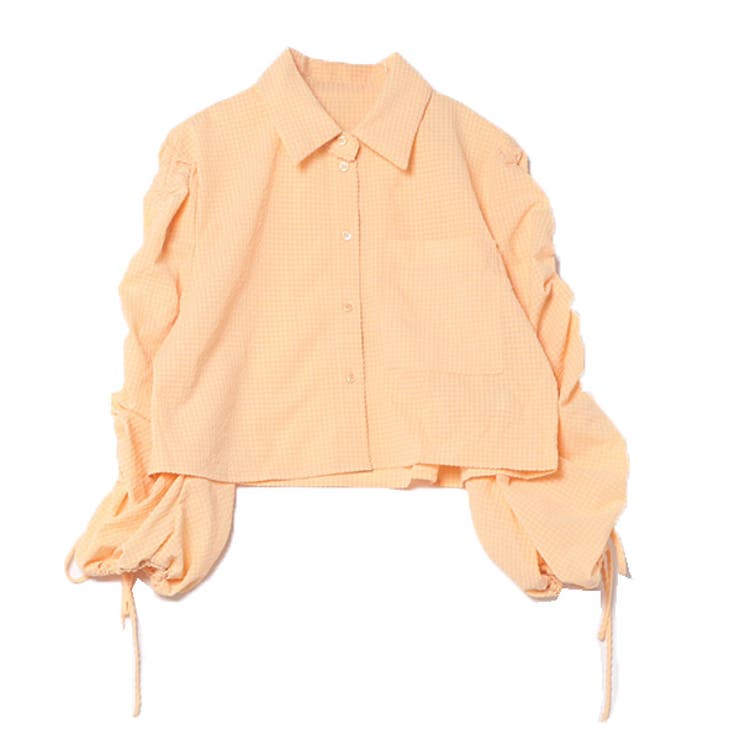 スタイルブロック STYLEBLOCK シアーシャーリングシャツ （サックスブルー） シャツ ブラウス シアー[品番：XV000020662]｜STYLEBLOCK
