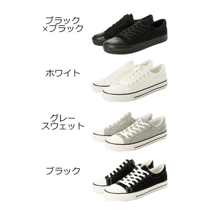 スニーカー ローカット 生地[品番：XV000020891]｜Style Block