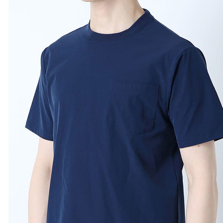 Tシャツ・カットソー STONE  Men Tops 6100020S0060V0020 Blue Tシャツ カットソー 無地[品番：XV000016986]｜Style Block MEN