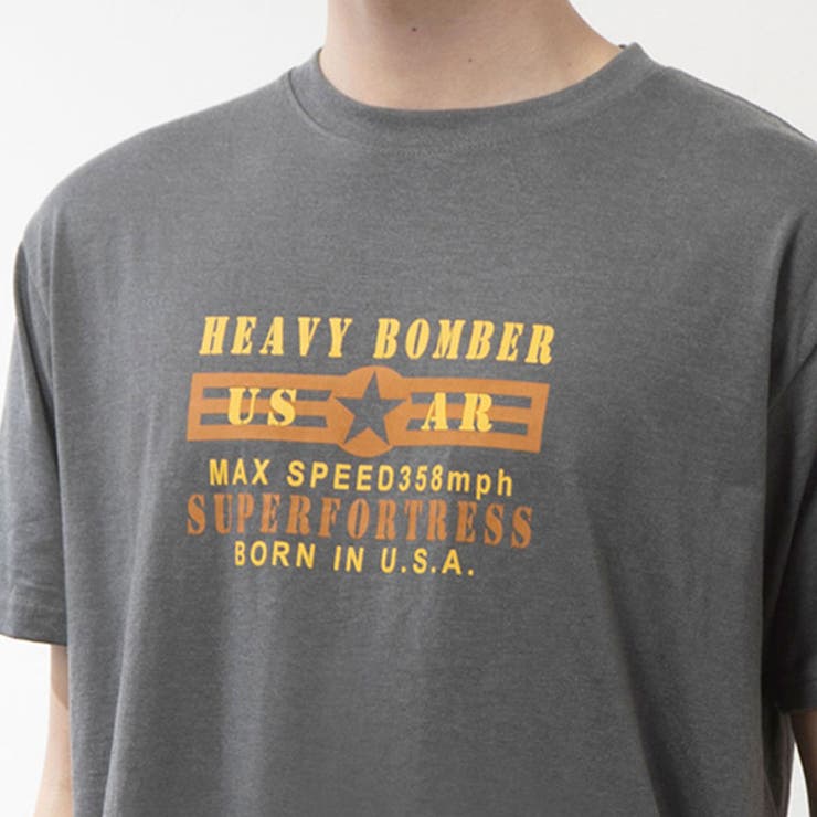 半袖プリントTシャツ(HEAVY)の素材接写