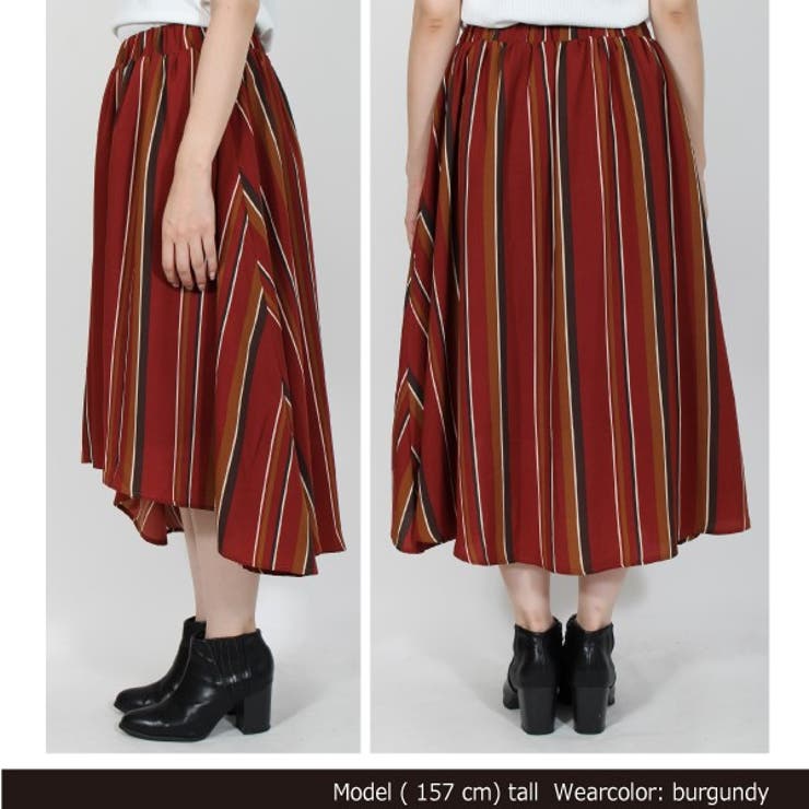 フレアスカート アシンメトリー イレヘム | STYLEBLOCK | 詳細画像3 