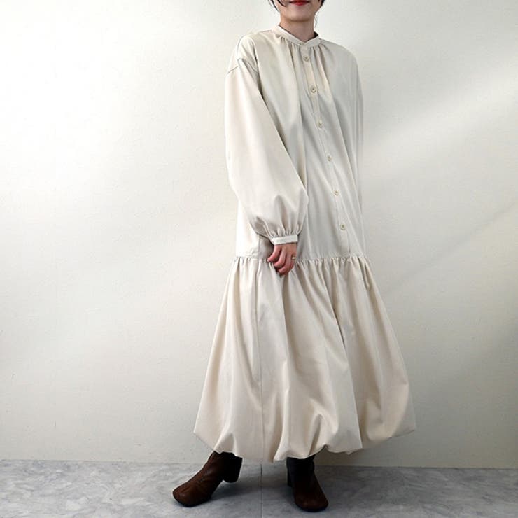 ロングワンピース マキシワンピース バルーン | STYLEBLOCK | 詳細画像3 