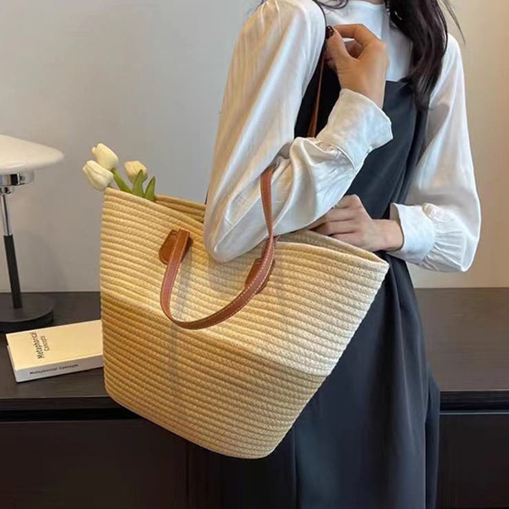 トートバッグ かごバッグ ストロー | STYLEBLOCK | 詳細画像7 