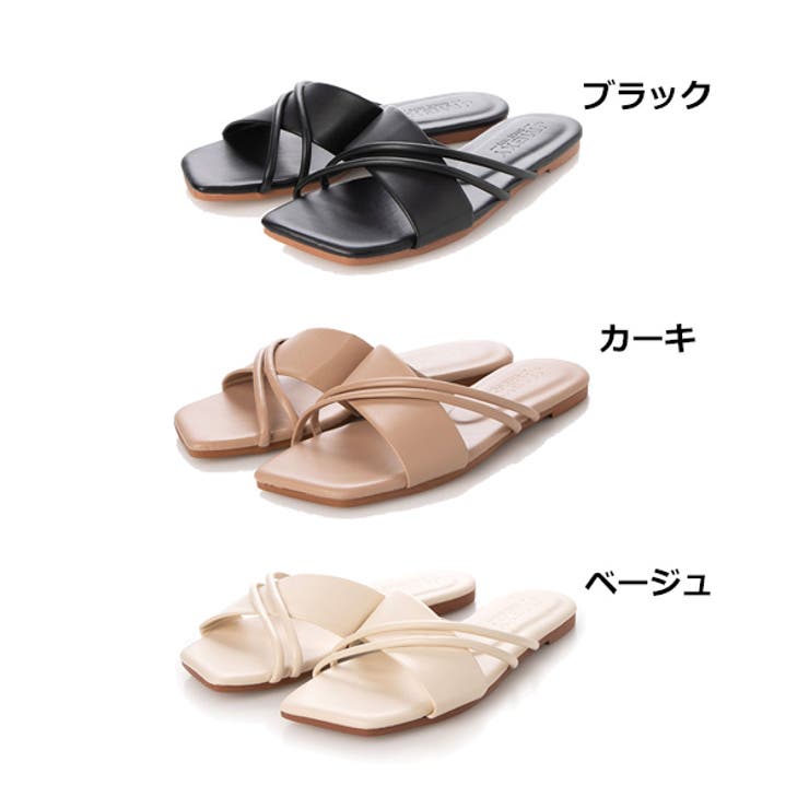 フラットサンダル サンダル ぺたんこ | STYLEBLOCK | 詳細画像2 