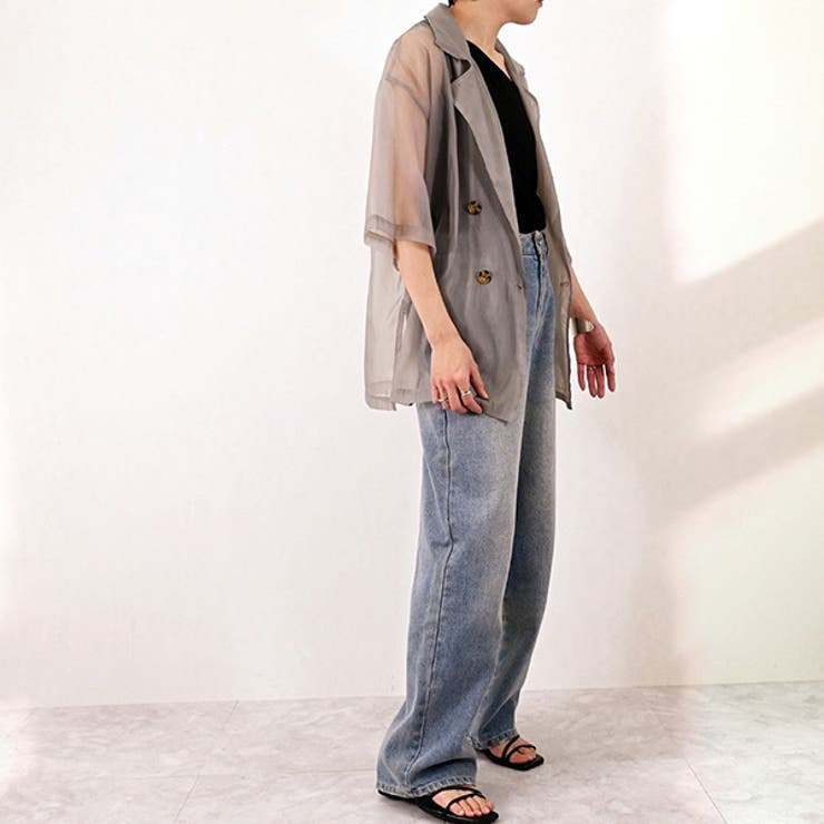 テーラードジャケット ジャケット 5分袖 | STYLEBLOCK | 詳細画像4