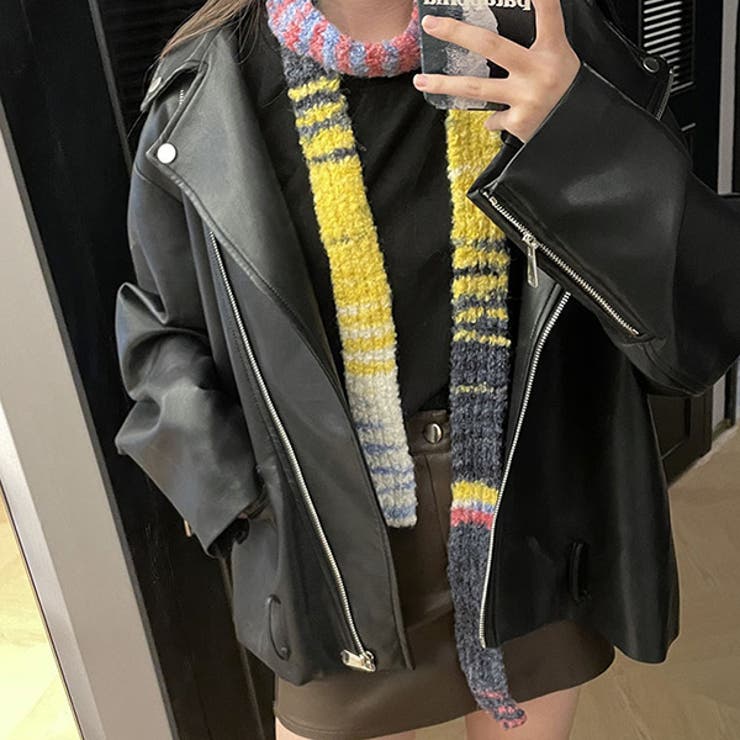 ニットマフラー ストール タイ | STYLEBLOCK | 詳細画像5 