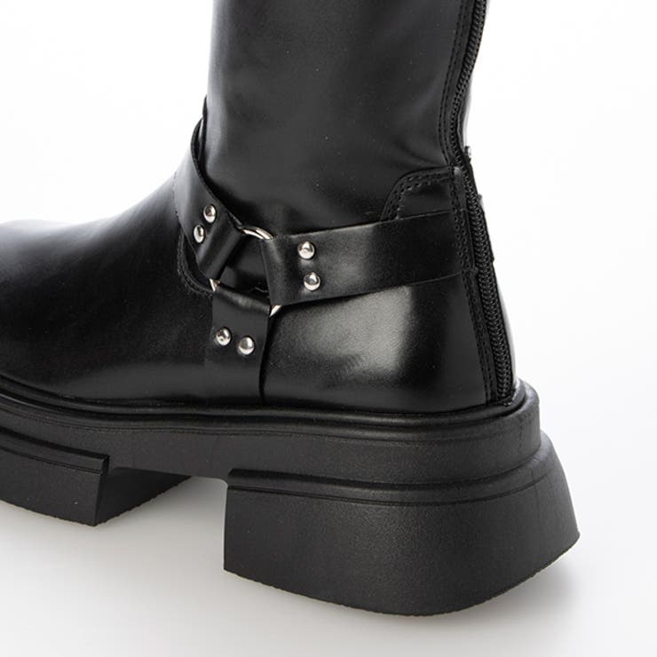 ロングブーツ エンジニアブーツ ベルト [品番：XV000020034]｜STYLEBLOCK（スタイルブロック）のレディースファッション通販｜SHOPLIST（ショップリスト）