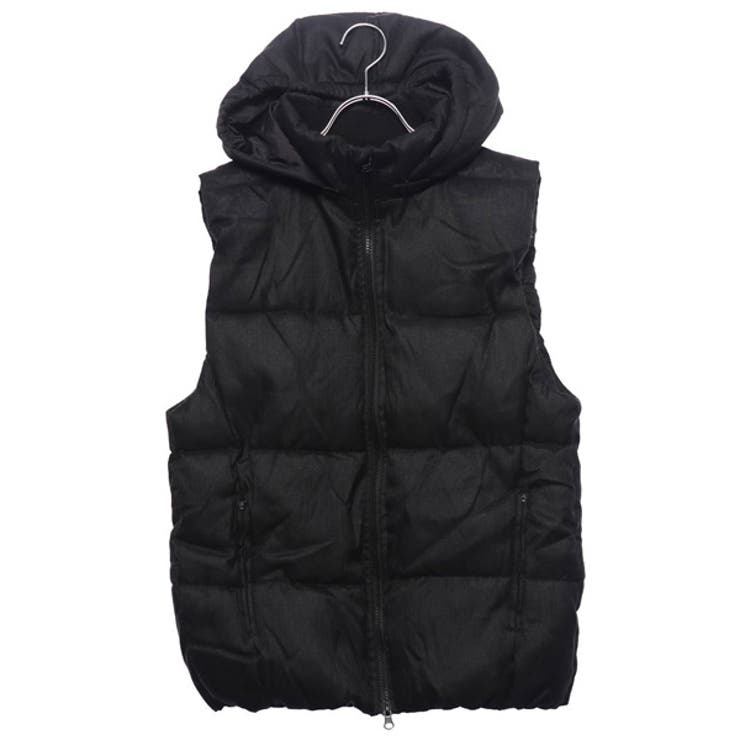 中綿ベスト ウールタッチ フードベスト 品番 Xv Style Block Men スタイルブロックメン のメンズ ファッション通販 Shoplist ショップリスト