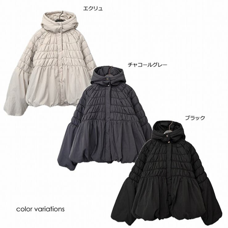 TNタフタ中わたシャーリングジャケットのカラーバリエーション