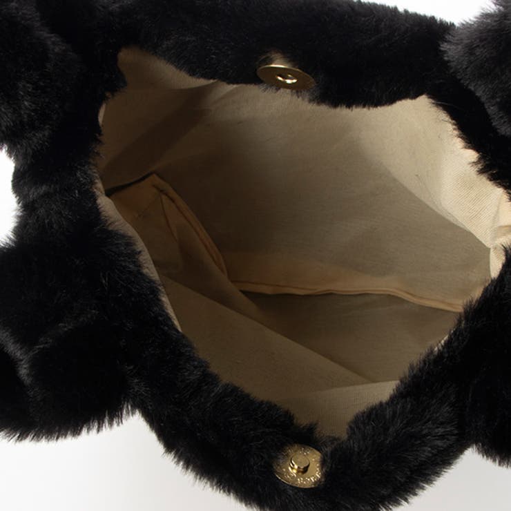 トートバッグ マルシェバッグ ファー | STYLEBLOCK | 詳細画像6 