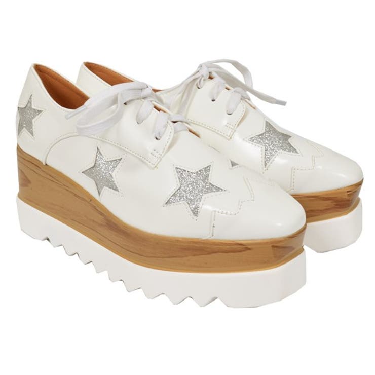 厚底 オックスフォードシューズ 星柄 品番 Xv Styleblock スタイルブロック のレディースファッション通販 Shoplist ショップリスト