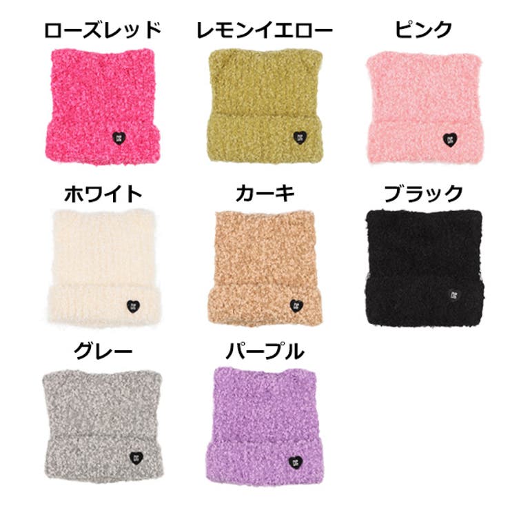猫耳ニットキャップのカラーバリエーション