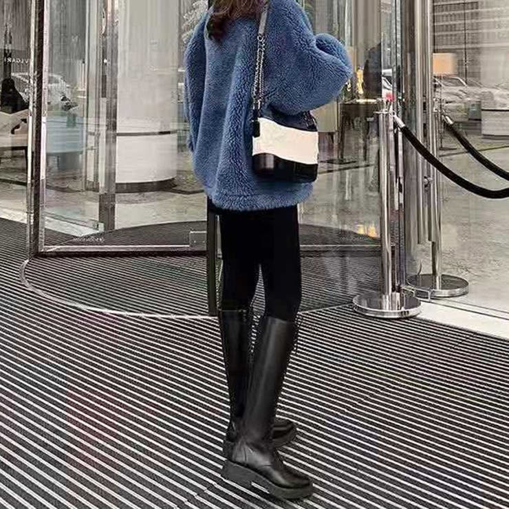 レースアップロングブーツのイメージ