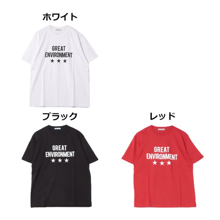 半袖プリントTシャツ(GREAT)のカラーバリエーション