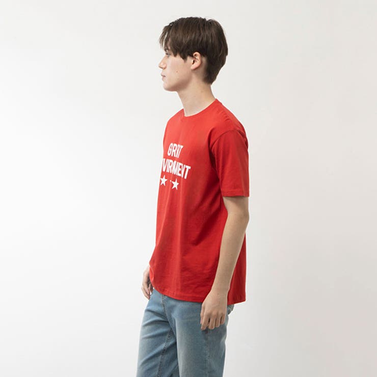 半袖プリントTシャツ(GREAT)のサイド