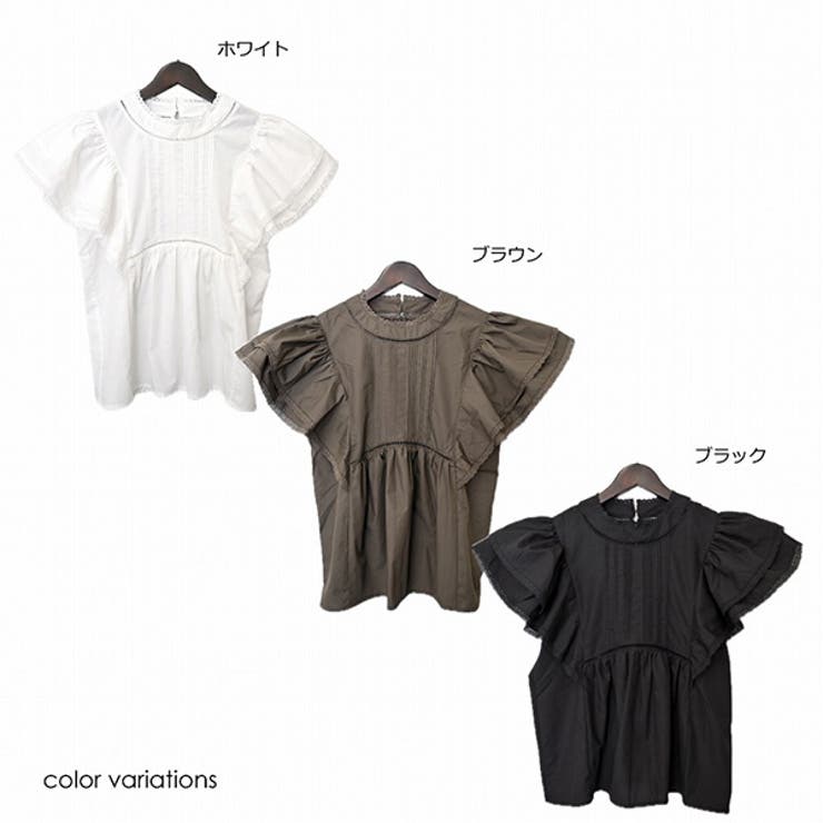 シャツ ブラウス 半袖[品番：XV000022164]｜STYLEBLOCK