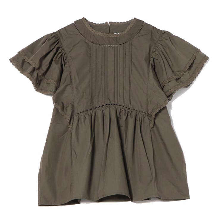 シャツ ブラウス 半袖[品番：XV000022164]｜STYLEBLOCK