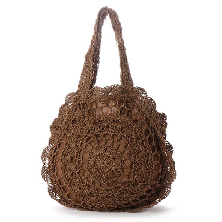 ブラウン | かごバッグ ペーパーバッグ トートバッグ | STYLEBLOCK