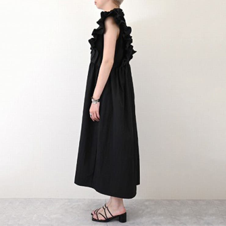 ノースリーブワンピース ロングワンピース ワンピース[品番