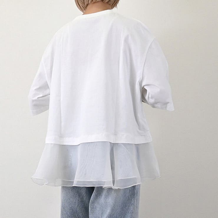 Tシャツ カットソー 5分袖 | STYLEBLOCK | 詳細画像5 