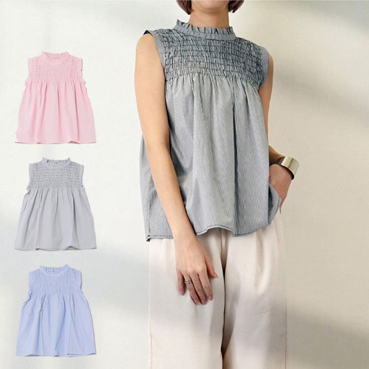 シャツ ブラウス ストライプ | STYLEBLOCK | 詳細画像1 