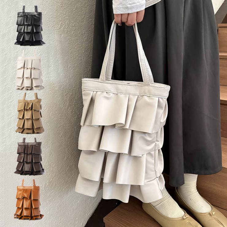 ショルダーバッグ トートバッグ レザー調 | STYLEBLOCK | 詳細画像1 