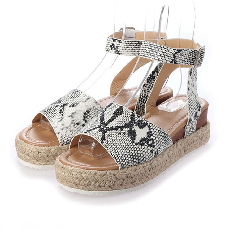 パイソン | サンダル 厚底 ウェッジ | STYLEBLOCK