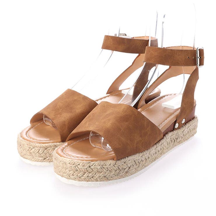 ブラウン | サンダル 厚底 ウェッジ | STYLEBLOCK