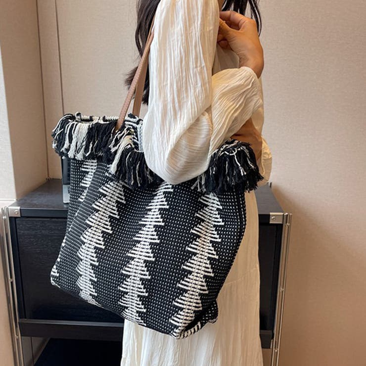トートバッグ バッグ フリンジ | STYLEBLOCK | 詳細画像7 