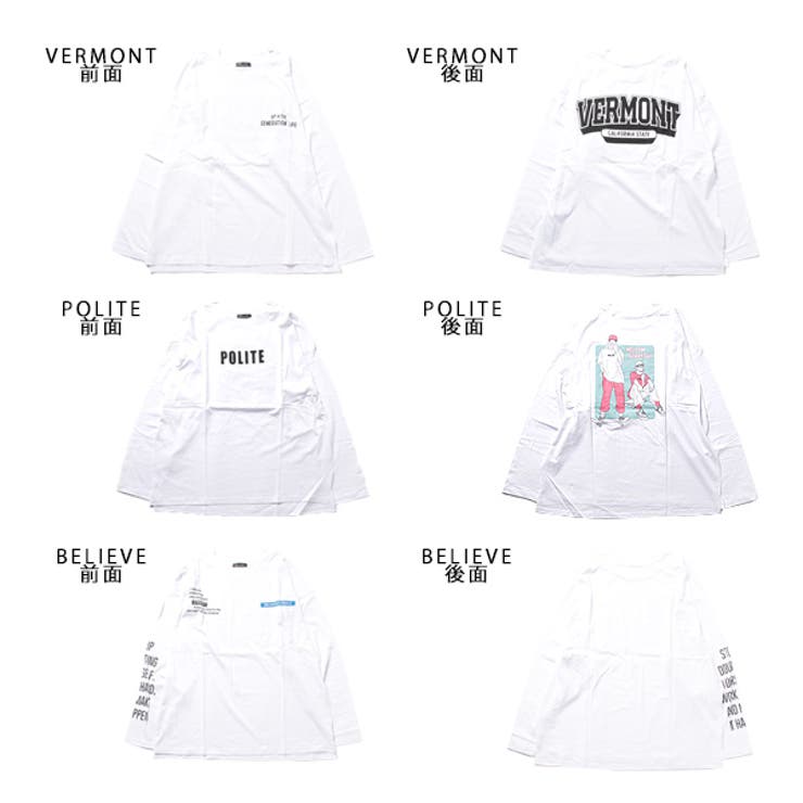 Tシャツ カットソー ロンT | Style Block MEN | 詳細画像3 