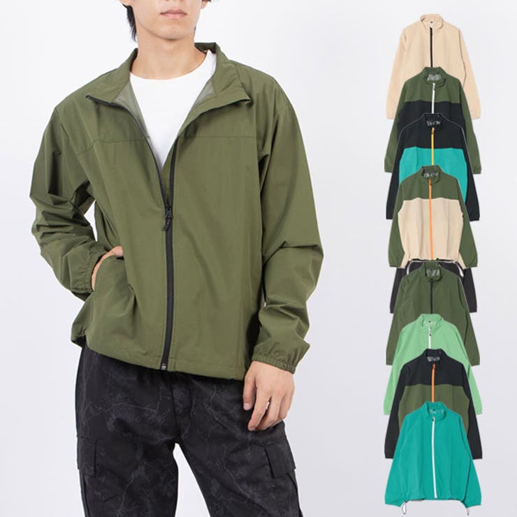 ウインドブレーカー ブルゾン ジップアップ[品番：XV000021139]｜Style Block MEN（スタイルブロック メン）のメンズファッション通販｜SHOPLIST（ショップリスト）