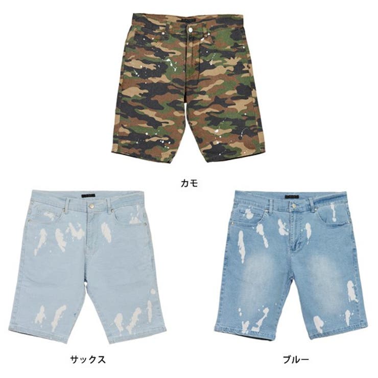 デニムパンツ ハーフパンツ ショートパンツ | Style Block MEN | 詳細画像2 