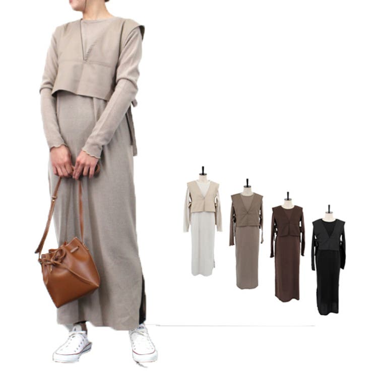 ワンピース レイヤードワンピース 起毛 品番 Xv Styleblock スタイルブロック のレディースファッション通販 Shoplist ショップリスト