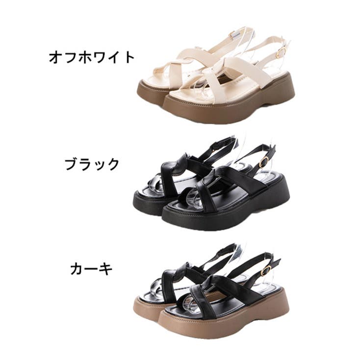 サンダル 厚底 ストラップ | STYLEBLOCK | 詳細画像2 