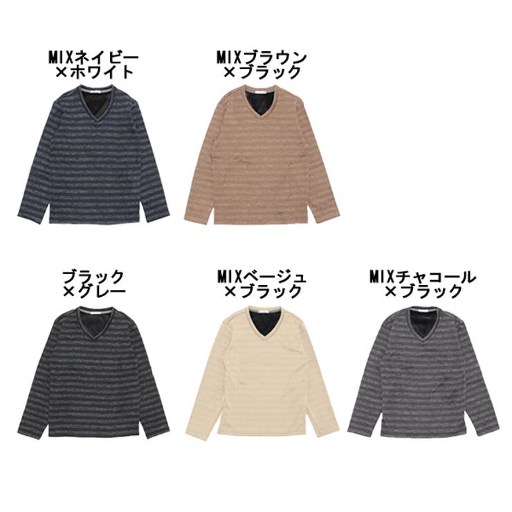 ロンT ニット 長袖 | Style Block MEN | 詳細画像2 